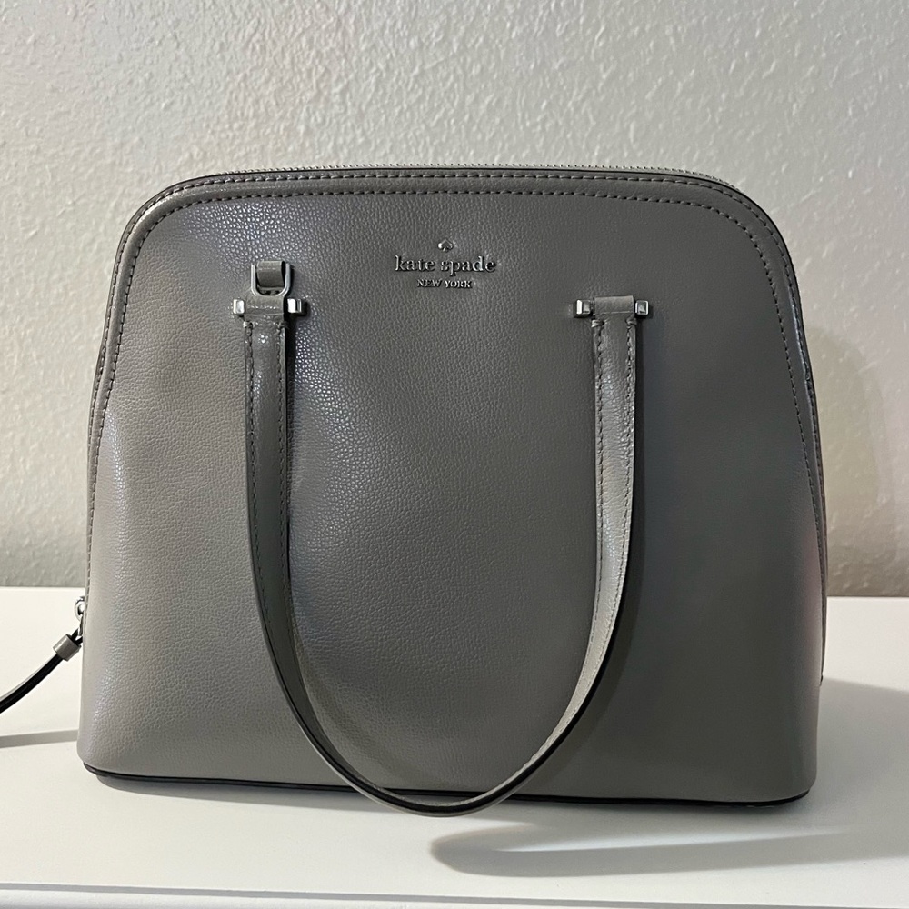 Kate Spade Large Grey Dome Handbag